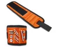 Profi Tools Magnetický náramek pro kutily, 32 x 9 cm, oranžový Profi Tools Magnetický náramek pro kutily, 32 x 9 cm, oranžový