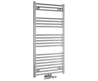 AQUALINE ALYA otopné těleso rovné 600x1188mm, středové připojení, chrom