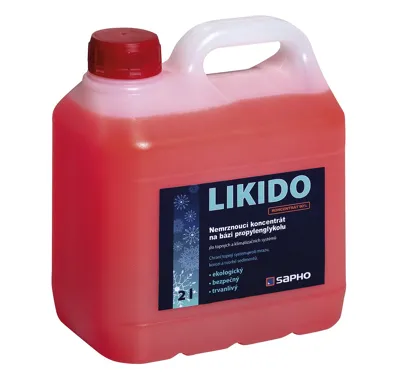 AQUALINE LIKIDO nemrznoucí teplonosná směs do otopných těles, 2 l