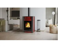 HS Flamingo Krbová kamna AQUAFLAM VARIO ® KALMAR 11/5kW červená (9)