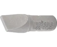 BGS Bit, pohon vnější šestihran 6,3 mm (1/4"), plochý 8 mm (2)
