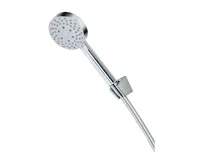 Sprchová souprava, pětipolohová sprcha, šedostříbrná hadice