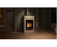 HS Flamingo Krbová kamna AQUAFLAM VARIO ® SAPORO 11/7kW krémová, elektronická regulace (21)
