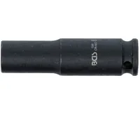 BGS Silová nástrčná hlavice, šestihranná, prodloužená,  6,3 mm (1/4"),  8 mm (2)