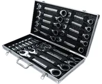 BGS Sada ráčnových očkoplochých klíčů, 6 - 32 mm, 22dílná (4)