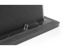 GRANISIL LAGO 680.0 Granitový dřez s odkapem, černý (12)