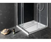 GELCO LARCA sprchová vanička z litého mramoru, čtverec 90x90cm, bílá (4)