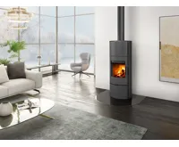 ROMOTOP Akumulační krbová kamna EVORA H plech (2)