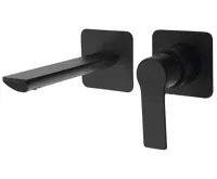 SAPHO PAX podomítková dvouprvková umyvadlová baterie, černá mat SAPHO PAX podomítková dvouprvková umyvadlová baterie, černá mat