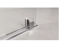 POLYSAN ROLLS sprchové dveře do prostoru 1600 mm, výška 2000 mm, čiré sklo (8)