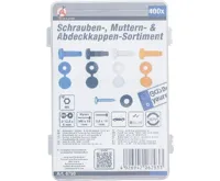 BGS Sada šroubů, matic a krytek, 400dílná (2)