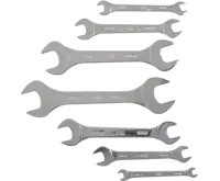 BGS Klíče ploché 6x7-22x23 mm, extra ploché, 7 dílů