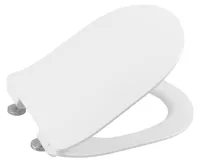 SAPHO EDITA WC sedátko, SLIM, Soft Close, Easy Take, bílá