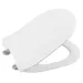 SAPHO EDITA WC sedátko, SLIM, Soft Close, Easy Take, bílá