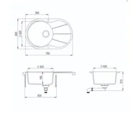 Aquasanita - Helika Clarus 780.0E black metallic (6)