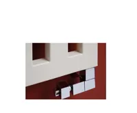 Koupelnový radiátor PMH Darius 600x1200 mm, Béžová matná (2)