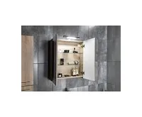 AQUALINE VEGA galerka, 60x70x18cm, dub platin (1)