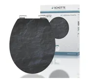 Schütte WC sedátko BLACK STONE | MDF HG, Soft Close (2)