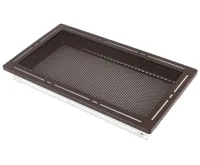 HS Flamingo Krbová mřížka 16x32 cm, TREND hnědý brokát HS Flamingo Krbová mřížka 16x32 cm, TREND hnědý brokát