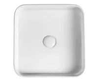 SAPHO Umyvadlová výpust 5/4“, click-clack, keramická zátka, 5-63mm, bílá (3)