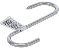 BGS Hák S-forma se špicí, nerezový, 100 mm