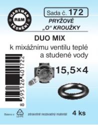Hartman sada č. 172: sada "o" kr. duo mix - 15.5x4 - 4x5054