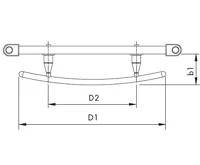 Radik Sušák pro KORALUX 518 KORADO, Nerez, Z-D034 (2)