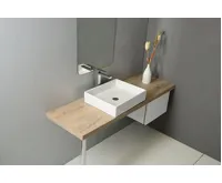 ISVEA PURITY keramické umyvadlo na desku, 50x42cm, bílá (4)