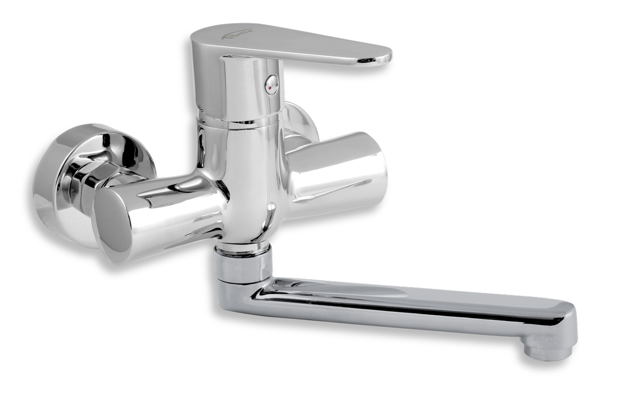 Novaservis dřezová umyvadlová baterie 100 mm titania fresh chrom - 96077,0