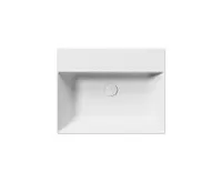 GSI KUBE X keramické umyvadlo 60x47cm, bez otvoru, bílá mat (1)