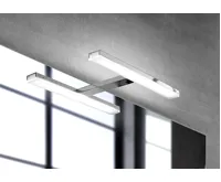 SAPHO ESTHER LED nástěnné svítidlo, 6 W, 280x62x131 mm, IP44, chrom (4)