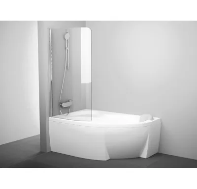 Ravak Vanová zástěna CVSK1 ROSA 160/170 L bright alu+Transparent