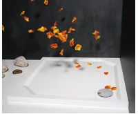 GELCO ANETA90 sprchová vanička z litého mramoru, čtverec 90x90cm, bílá (4)