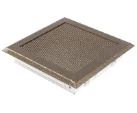 HS Flamingo Krbová mřížka 16x16 cm, staré zlato