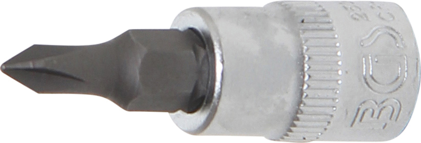 Bgs hlavice zástrčná 1/4" ph 0, zatíž. do 2kg