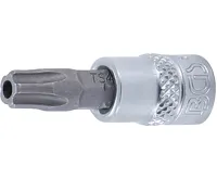 BGS Hlavice zástrčná 1/4&quot; TS-Profil TS 40 s vrtáním