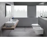 GSI KUBE X keramické umyvadlo 100x47cm, 3 otvory, bílá ExtraGlaze (4)