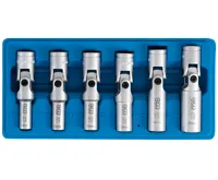 BGS Hlavice nástrčné 3/8" pro zapalovací a žhavící svíčky 8,0-16,0 mm ,sada 6 dílů BGS Hlavice nástrčné 3/8" pro zapalovací a žhavící svíčky 8,0-16,0 mm ,sada 6 dílů