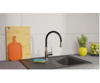 Eisl Flexo světle šedá / lesklý chrom (22)