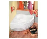 POLYSAN NILA rohová vana 120x120x41cm, bílá (1)