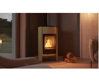 HS Flamingo Krbová kamna MASTERFLAMME ® Grande I, olivová (20)