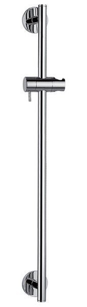 SAPHO Sprchová tyč, posuvný držák, 660mm, chrom
