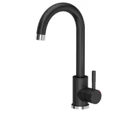 SAMONA Stojánková dřezová baterie, černý granit