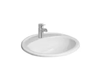 JIKA IBON Umyvadlo 52cm zápustné s otvorem pro baterii