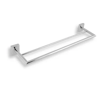 NOVASERVIS Dvojitý držák ručníků 500 mm Metalia 12 chrom - 0224,0