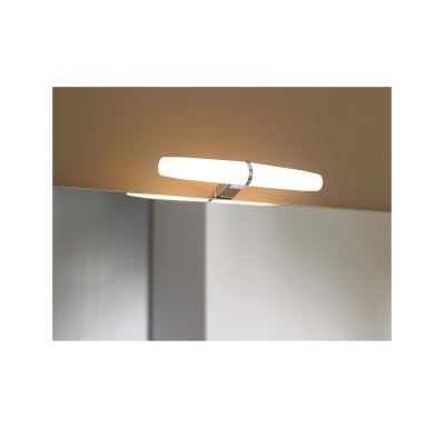 Světlo Horizon New LED, IP 44, 1x6W, 390 lm, 233x42x85 mm, pro montáž na desku a zrcadlovou skříňku 47J7302200001 Creme bílá