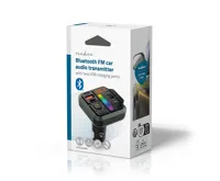 FM transmitter do auta | Pevný | Hands free volání | 1 " | Jantarová obrazovka | Bluetooth® | PD 18 W / PD 24 W | Rychlé nabíjení | Posílení basů | Google Assistant / Siri | Černá (6)