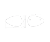 SAPHO STEN zrcadlo v rámu 80x51cm, černá mat (7)