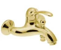 SAPHO KIRKÉ nástěnná vanová baterie, zlato