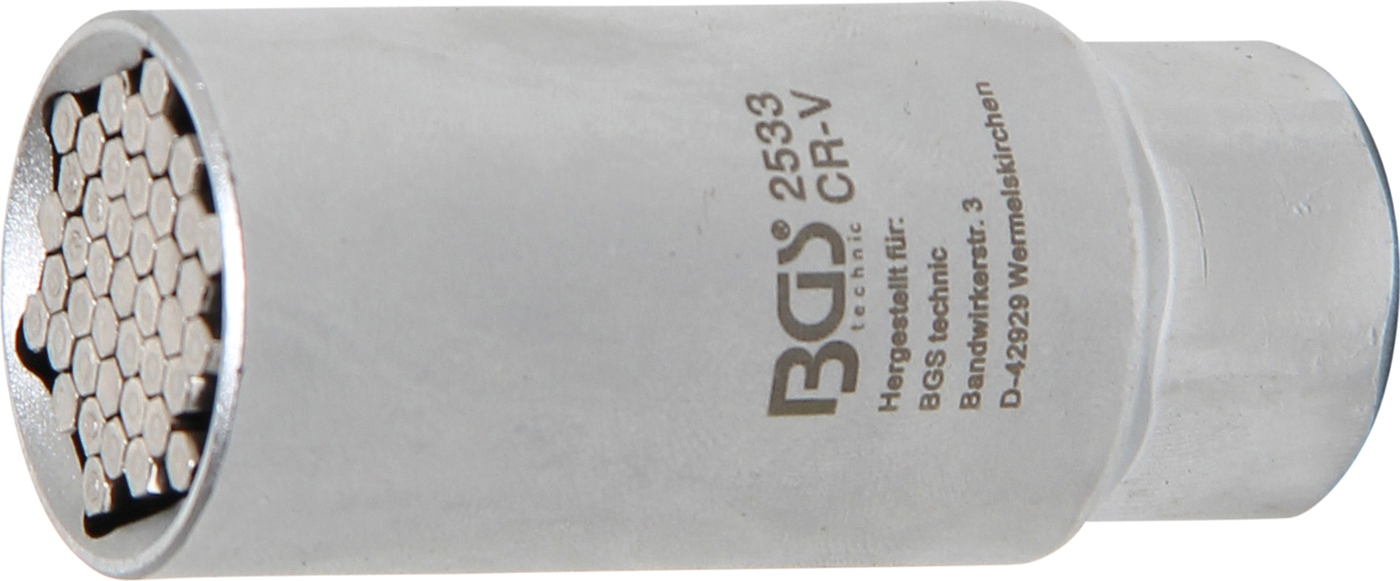 Bgs hlavice nástrčná 3/8" univerzální 8,0 - 21,0 mm